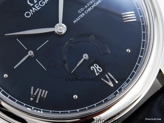 0105 De Ville Power Reserve SS MKF 1:1 Best Edition Black Dial on Black Leather Strap A Packable 7744